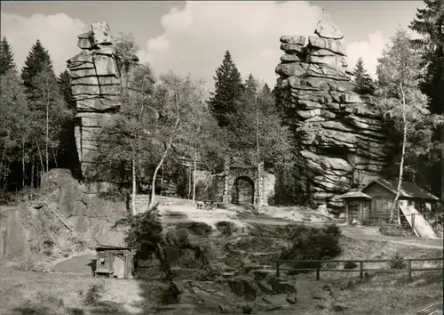 Ansichtskarte Ehrenfriedersdorf Greifensteine - Naturbühne 1964