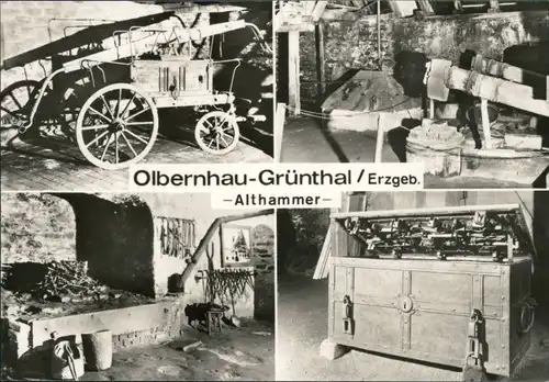 Ansichtskarte Olbernhau Althammer 1975