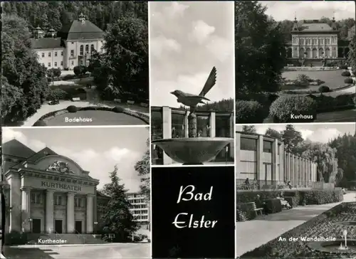 Bad Elster Badehaus, Kurhaus, Kurtheater, An der Wandelhalle 1981
