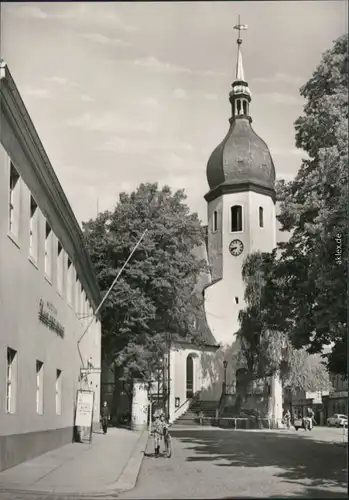 Ansichtskarte Olbernhau Museum "Haus der Heimat" und Kirche 1975