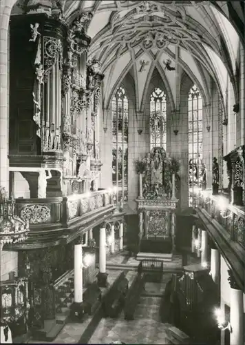 Ansichtskarte Altenburg Schlosskirche - Chor 1977