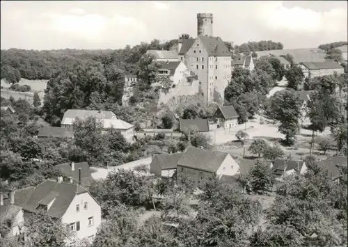 Ansichtskarte Gnandstein-Kohren-Sahlis Burg 1981