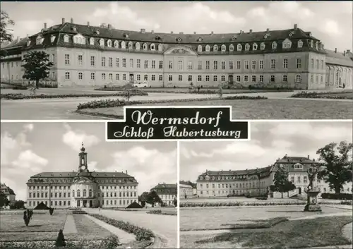 Ansichtskarte Wermsdorf Schloss Hubertusburg 1979