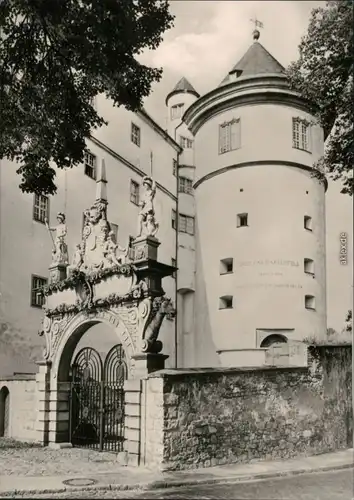 Ansichtskarte Torgau Schloss Hartenfels - Jagdtor 1974