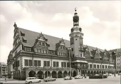 Ansichtskarte Leipzig Altes Rathaus 1978