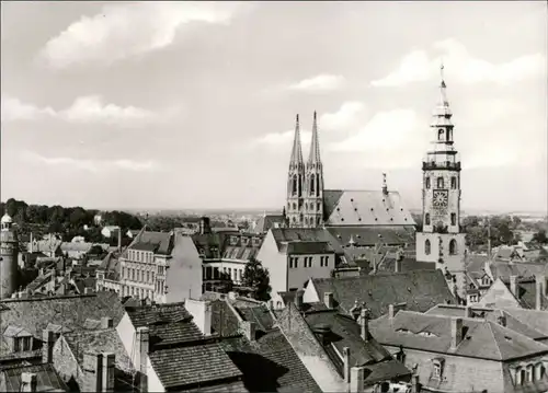Ansichtskarte Görlitz Zgorzelec Blick auf die Stadt 1977