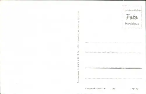 Ansichtskarte Hohnstein (Sächs. Schweiz) Burg, Kirche, Rathaus, Schule 1972