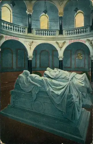 Ansichtskarte Potsdam Innenansicht Mausoleum - Friedenskirche 1913 