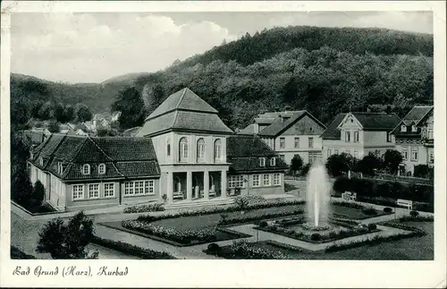 Ansichtskarte Bad Grund (Harz) Kurbad 1955