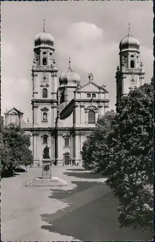 Ansichtskarte Passau Dom St. Stephan 1959