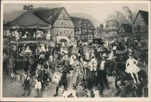 Ansichtskarte Sonneberg Deutsches Spielzeugmuseum - Thüringer Kirmes 1957