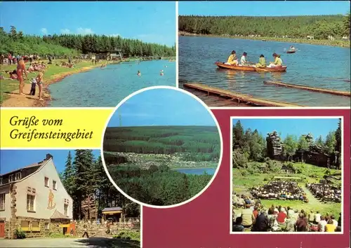 Ehrenfriedersdorf Freibad, Berggaststätte Greifensteine 1981