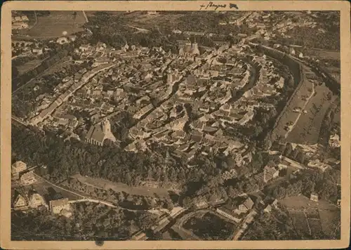 Ansichtskarte Gardelegen Luftbild - Fliegeraufnahme 1930 