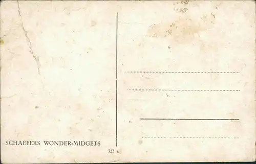 Ansichtskarte Berlin Schaefers Wonder Midgets - Familie 1908 