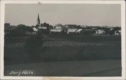Ansichtskarte Kolin Kolín Partie an der Stadt - Altstadt 1937 