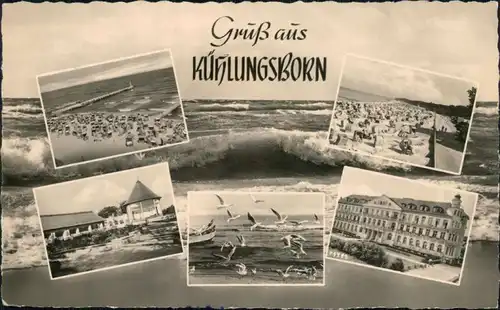Ostseebad Kühlungsborn Mehrbildkarte g1960