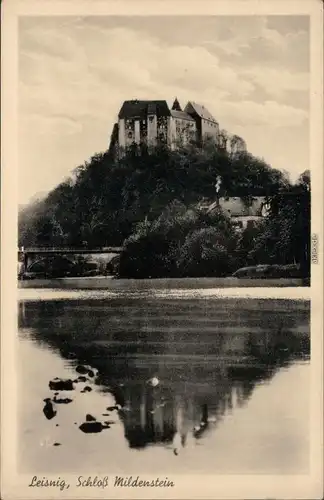 Ansichtskarte Leisnig Schloss Mildenstein 1967