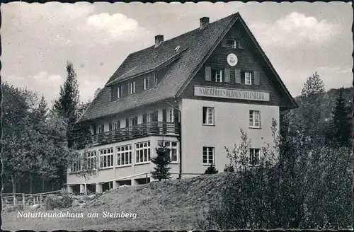Ansichtskarte Staufenberg Naturfreundehaus Steinberg 1959