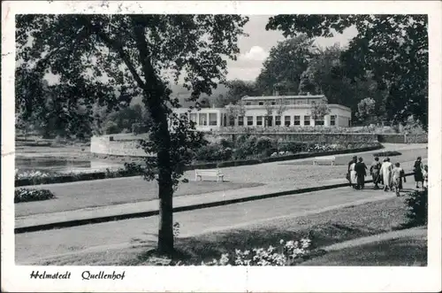 Ansichtskarte Helmstedt Quellenhof 1957