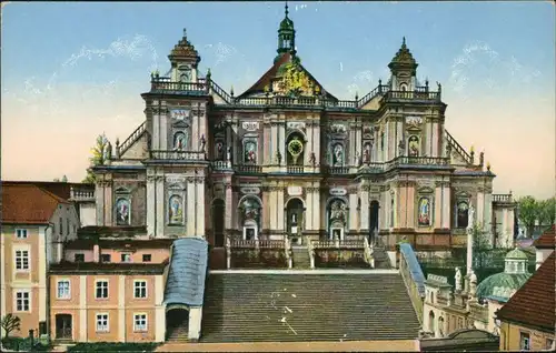 Ansichtskarte Albendorf Wambierzyce Gnadenkirche 1915