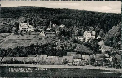 Ansichtskarte Bad Salzdetfurth Blick vom Sothenberg auf die Stadt 1959