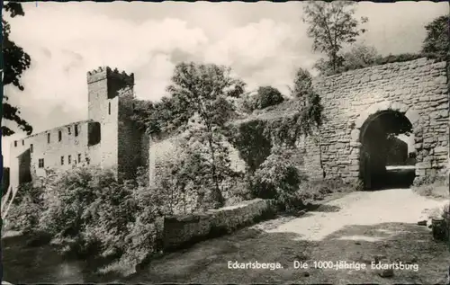 Ansichtskarte Eckartsberga Eckartsburg 1960