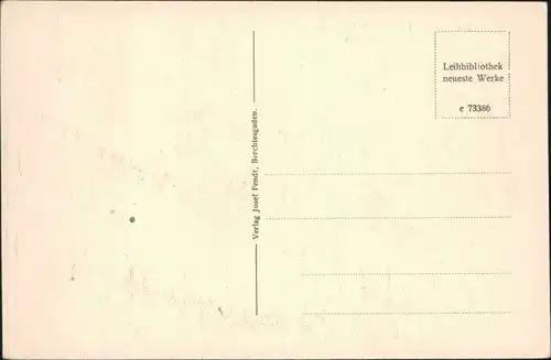 Ansichtskarte Berchtesgaden Scharitzkehlalpe mit Hohem Göll 1923