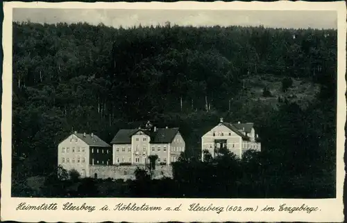 Neustädtel-Schneeberg (Erzgebirge) Heilstätte mit Köhlerturm 1926