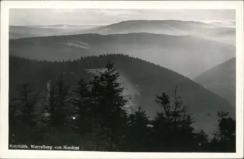 Ansichtskarte Katzhütte (Schwarzatal) Wurzelberg 1960