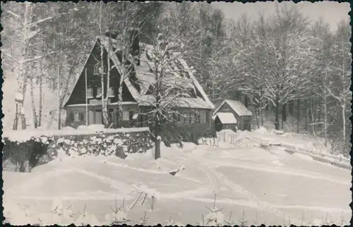 Rittersgrün-Breitenbrunn (Erzgebirge) Bezirksjugendherberge "Ernst   1960