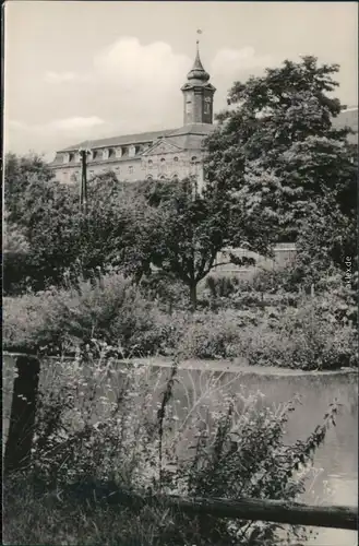 Ansichtskarte Roßleben Goetheschule 1960
