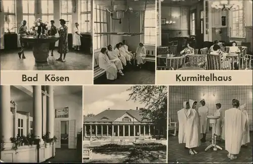 Ansichtskarte Bad Kösen Kurmittelhaus 1959
