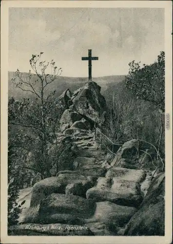 Ansichtskarte Ilsenburg (Harz) Ilsestein / Ilsenstein 1955