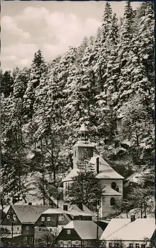 Ansichtskarte Oybin Bergkirche 1961