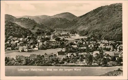 Ansichtskarte Ilfeld-Harztor Blick auf den Ort 1963