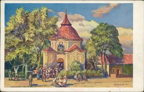 Altbunzlau-Brandeis (Elbe) Stará Boleslav Brandýs nad Labem Kaple 1940