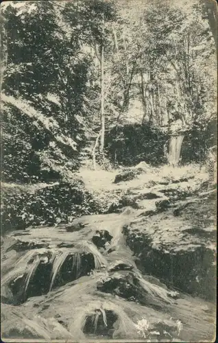 Postcard Karlstein Karlštejn Vodopàdy/Wasserfall 19124