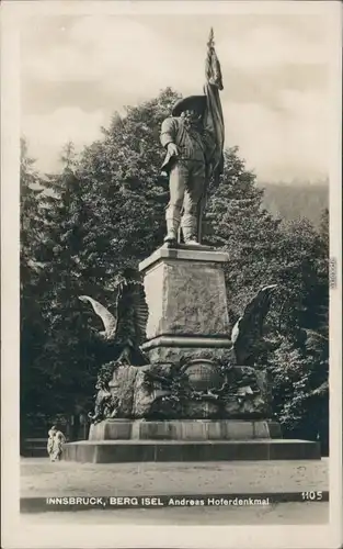 Ansichtskarte Innsbruck Berg Isel - Andreas Hofer Denkmal 1932