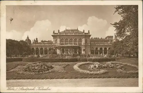 Ansichtskarte Wien Stadtpark - Kursalon g1926