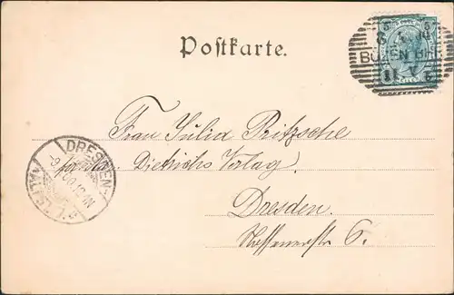 Cartoline Bozen Bolzano Partie am Obstmarkt 1900 