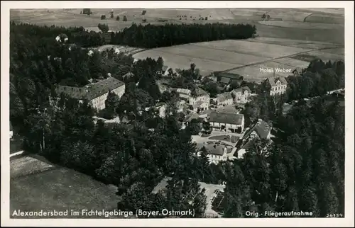 Ansichtskarte Bad Alexandersbad Luftbild 1934 