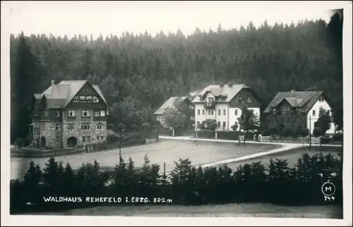 Ansichtskarte Rehefeld-Altenberg (Erzgebirge) Partie am Waldhaus 1939 