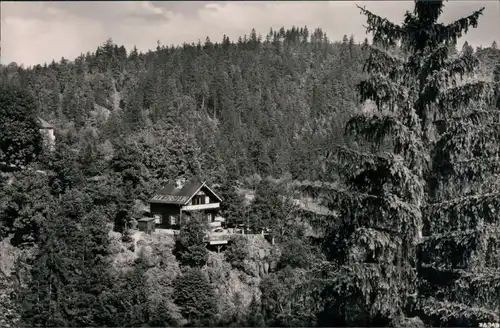 Ansichtskarte Jocketa-Pöhl Adlerstein 1963