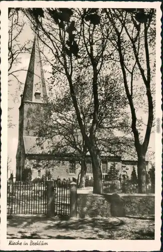Ansichtskarte Breklum Kirche 1959