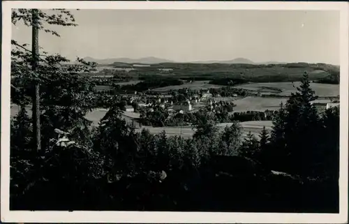 Ansichtskarte Neusalza-Spremberg Nowosólc Blick auf den Ort 1958