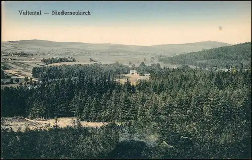 Niederneukirch-Neukirch (Lausitz)  Blick ins Valtental 1921