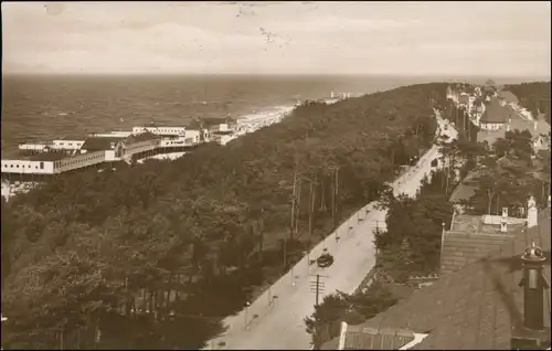 Ansichtskarte Brunshaupten-Kühlungsborn Partie am Bülowweg 1926 