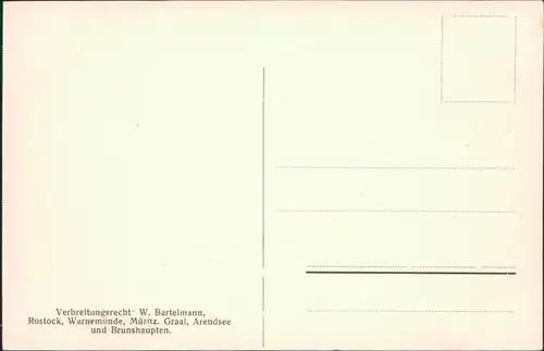 Ansichtskarte Graal-Müritz Lehrerteich - Windmühle 1916 