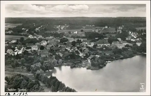 Ansichtskarte Flecken Zechlin Luftbild 1956