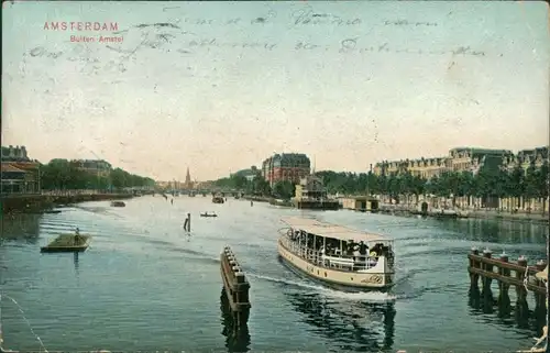 Postkaart Amsterdam Amsterdam Buiten Amstel 1906